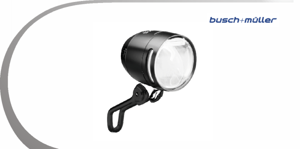 Busch & Müller, Beleuchtung, LED-Scheinwerfer für E-Bikes, LUMOTEC